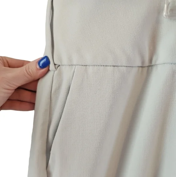 Lane Bryant mint green Perfect Drape Signature Fit High-Rise Wide Leg Pant sz 22 - Picture 7 of 7